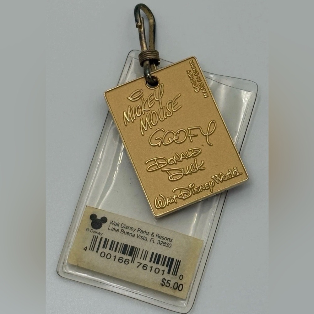 Walt Disney World Name Pin & Zipper Pull Diane Lot Of 2 - Picture 3 of 7